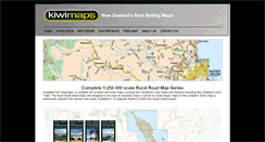 Desktop Screenshot of kiwimaps.com